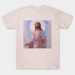 Saint Jesus for Christmas in watercolors T-Shirt